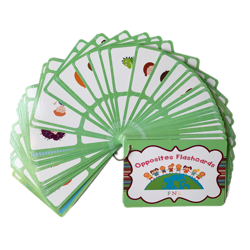 Kids Education And You - The 100 Groups Opposites Flashcards English