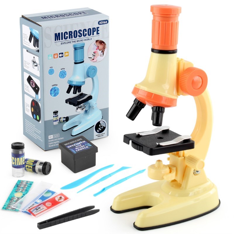 Kids Definition Of Education - Children's Science Microscope LED High Definition