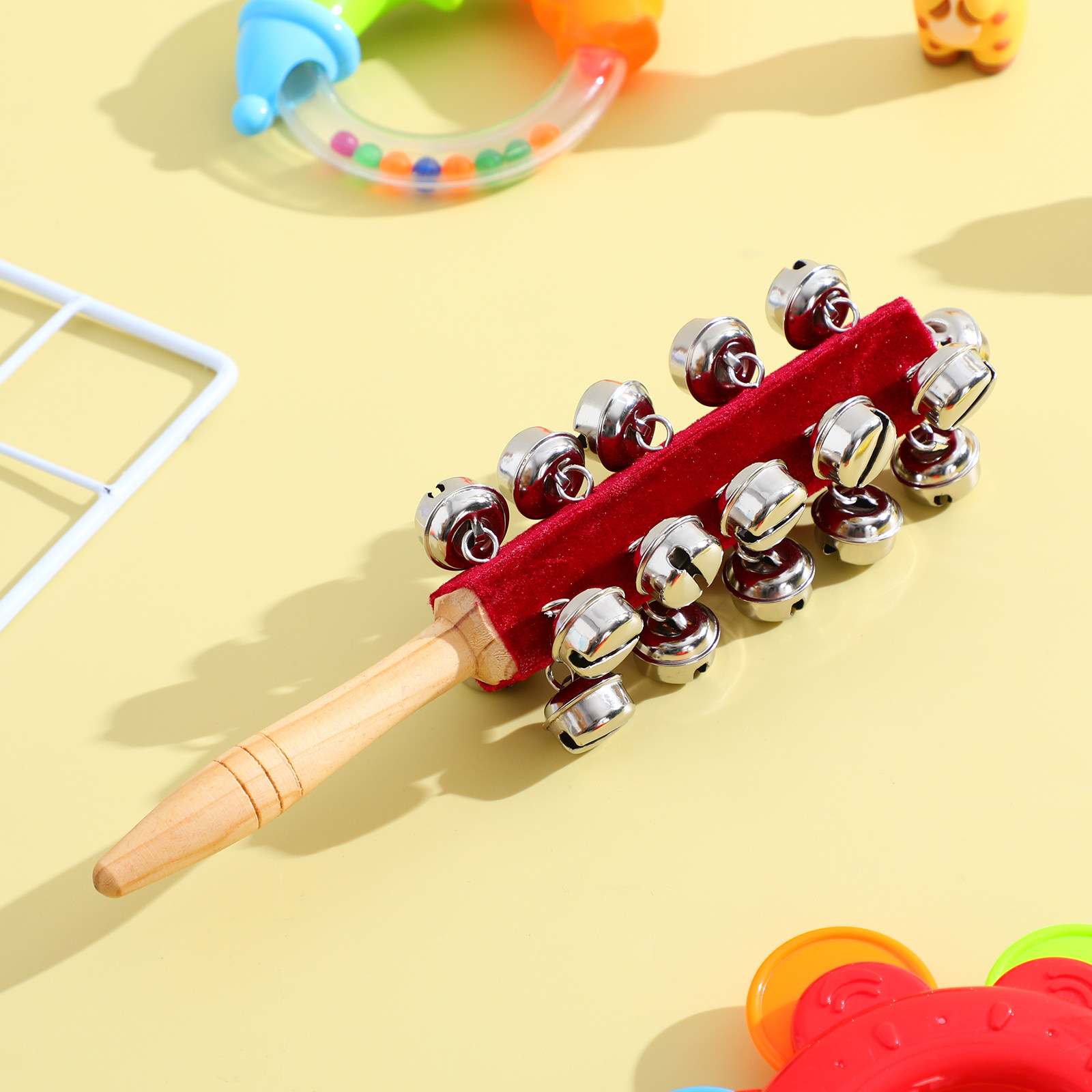 Kids Education Bell - 2Pcs Handhold Bell Early Music Education