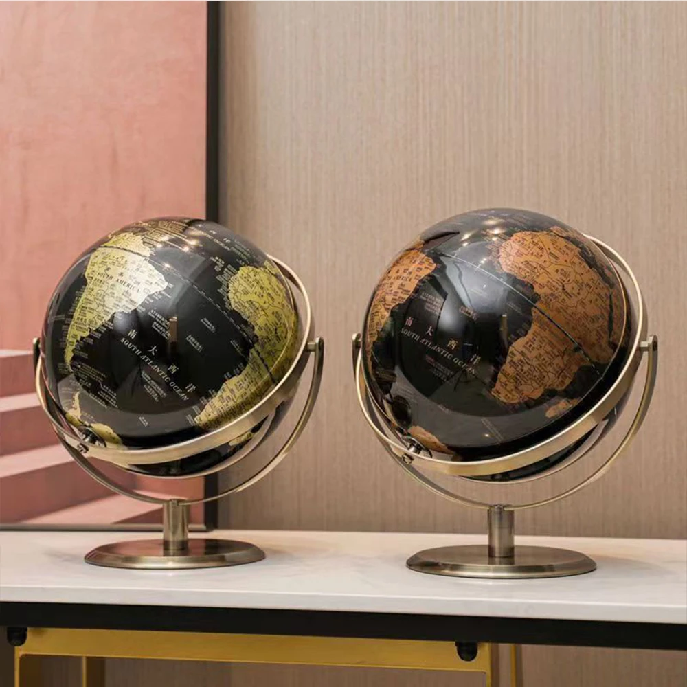 Educational Globe For Kids - Home Decor Accessories Retro World Globe