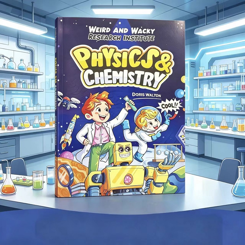 Kids Early Education Books - Kids Early Learning Science Comic Book,