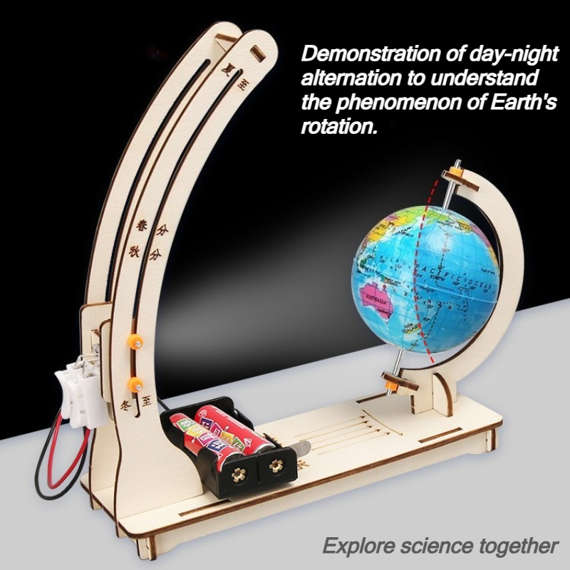 Solar System Model - DIY Earth Model Day Night Cycle