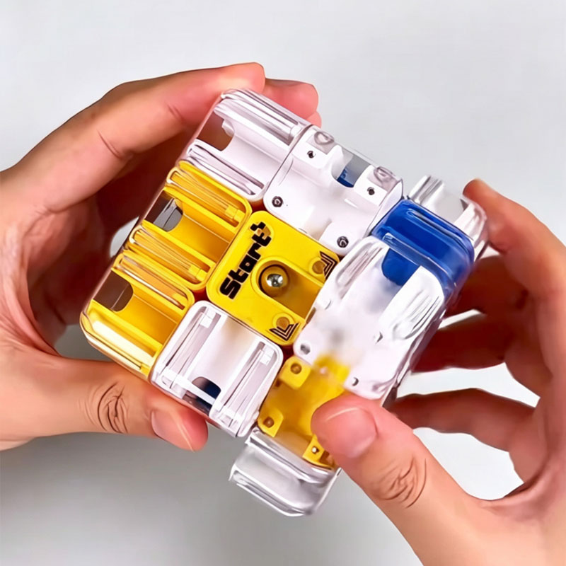 Novelty 3D Rolling Ball Maze C - Brain Teaser Cube ulasan dan harga