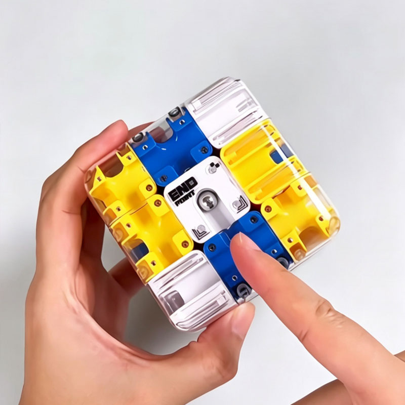 Novelty 3D Rolling Ball Maze C - Brain Teaser Cube ulasan dan harga