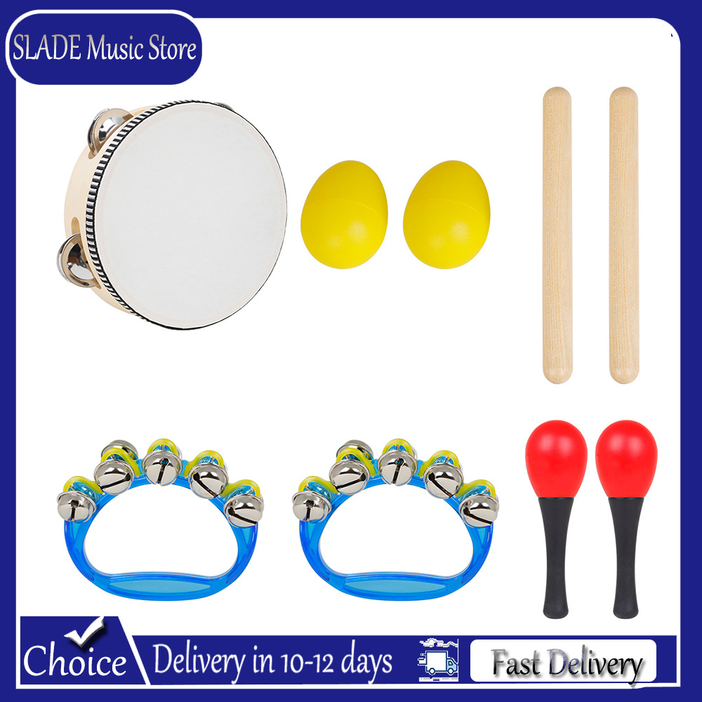5Pcs Kids Orff Percussion Set  - Kids Education Bell ulasan dan harga