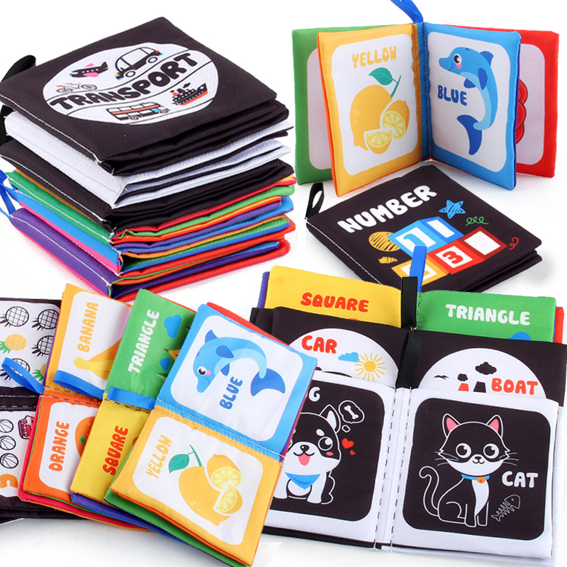 Baby Cloth Book for Newborns 0 - Kids Early Education Books ulasan dan harga