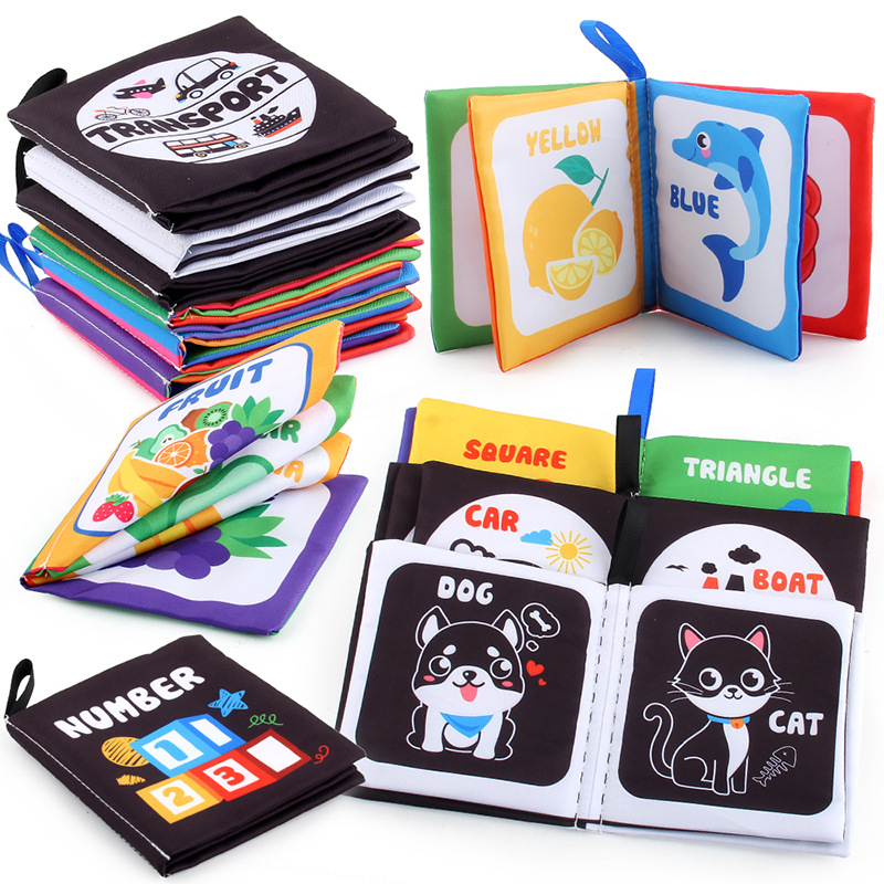 Baby Cloth Book for Newborns 0 - Kids Early Education Books ulasan dan harga