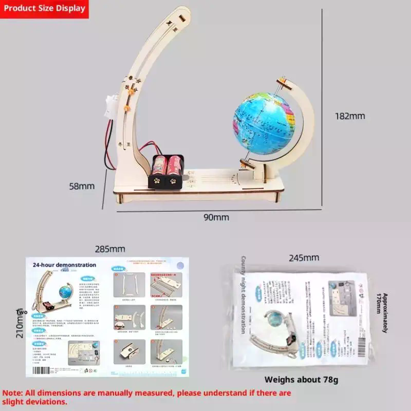 DIY 1 Set Earth Model Science  - Educational Globe For Kids ulasan dan harga