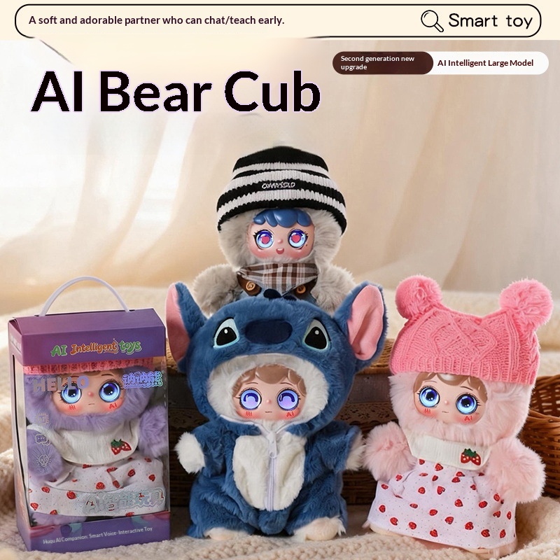 AI Bear Plush Toy Smart Talkin - Kids Education And You ulasan dan harga