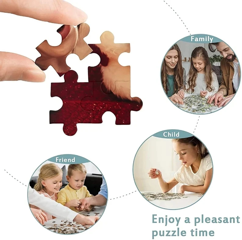 500 Pieces Jigsaw Puzzle Heave - Kids Heaven Education ulasan dan harga