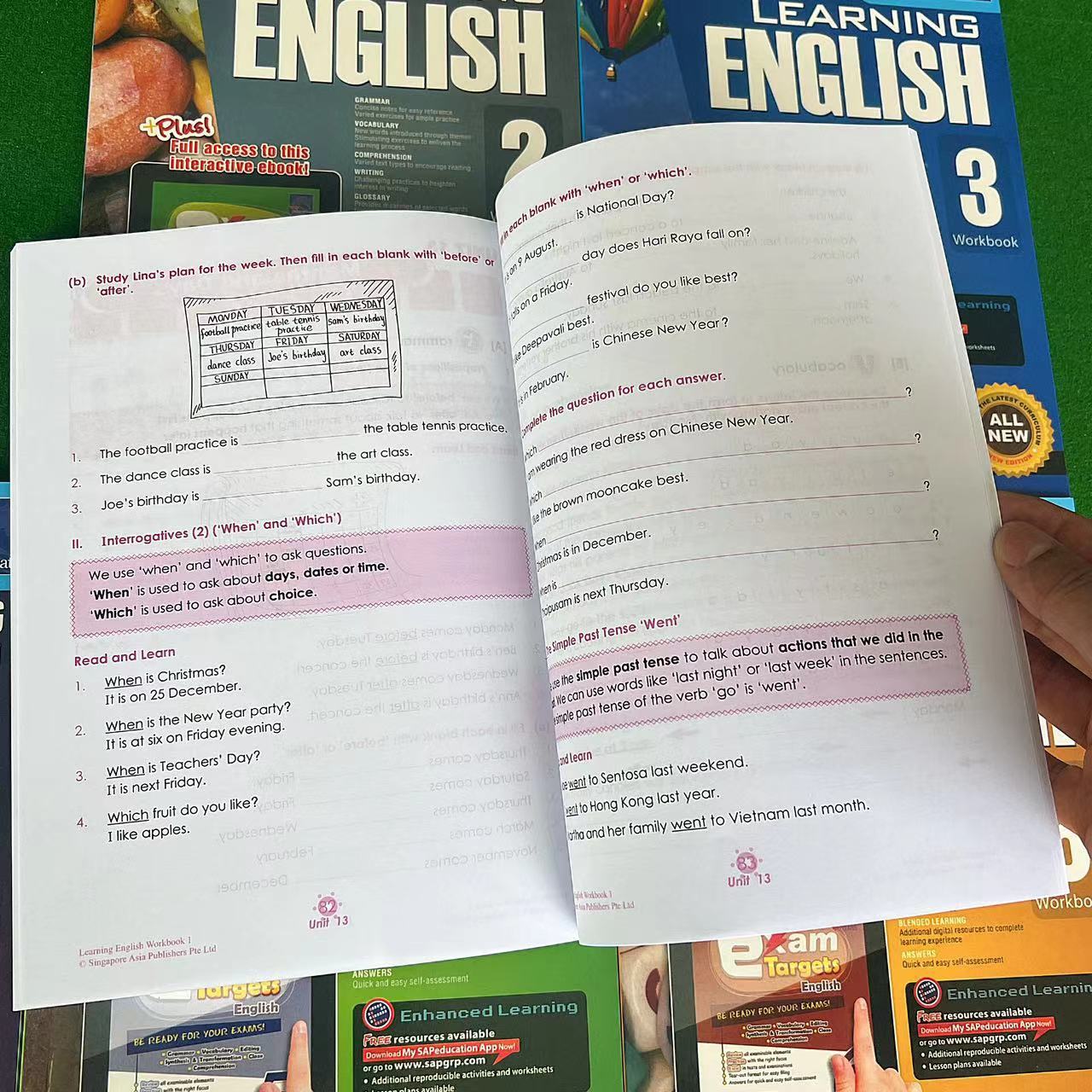 2 Book Sap Education 1- 6 Grad - Kids Education In Singapore ulasan dan harga