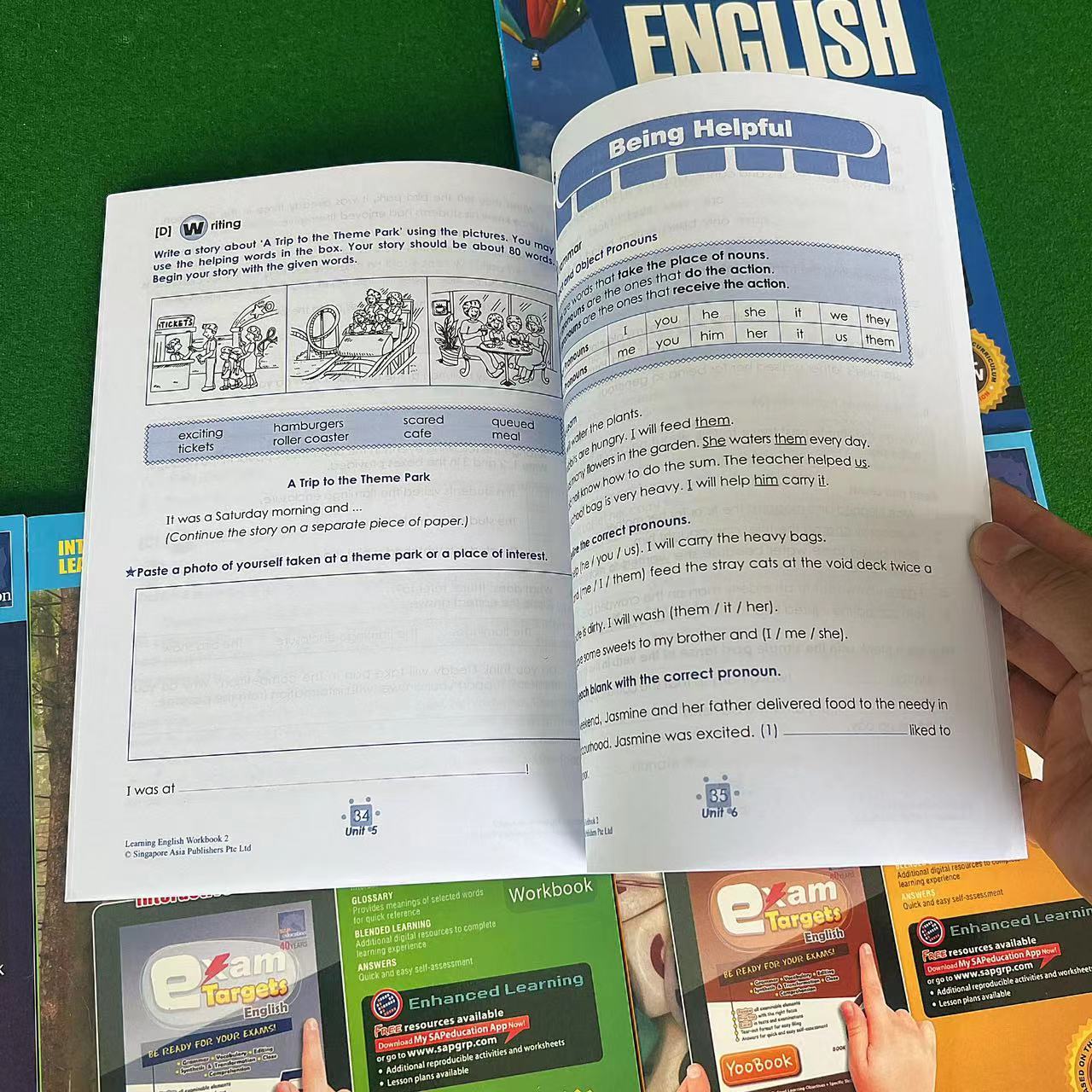 2 Book Sap Education 1- 6 Grad - Kids Education In Singapore ulasan dan harga