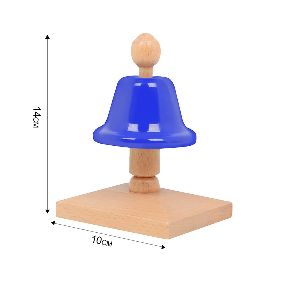 8 Tone Colorful Class Bell Woo - Kids Education Bell ulasan dan harga