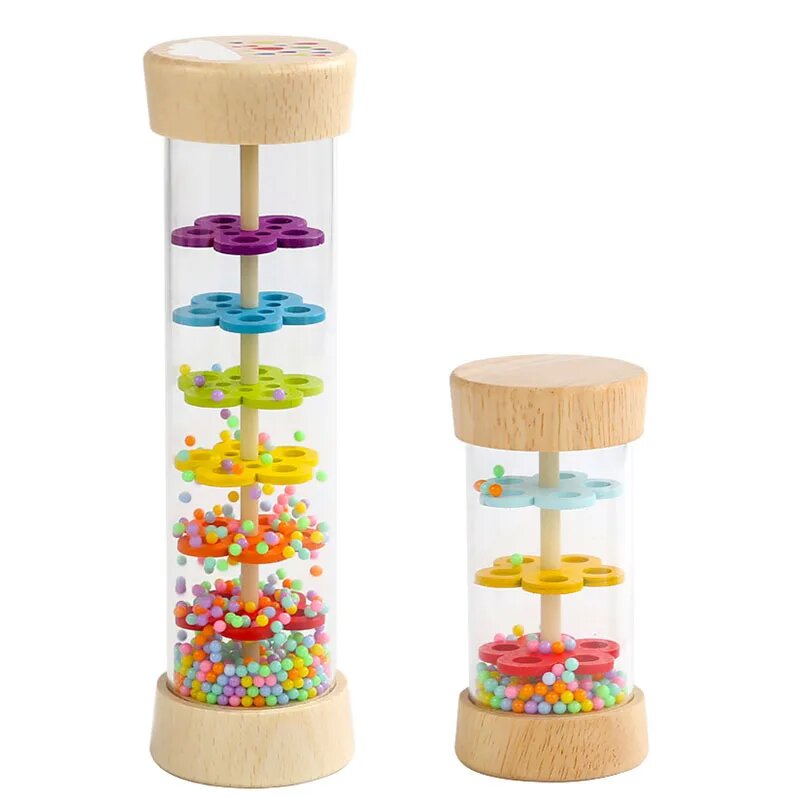 Rain Sound Tube Simulator Toy  - Kids Education Bell ulasan dan harga