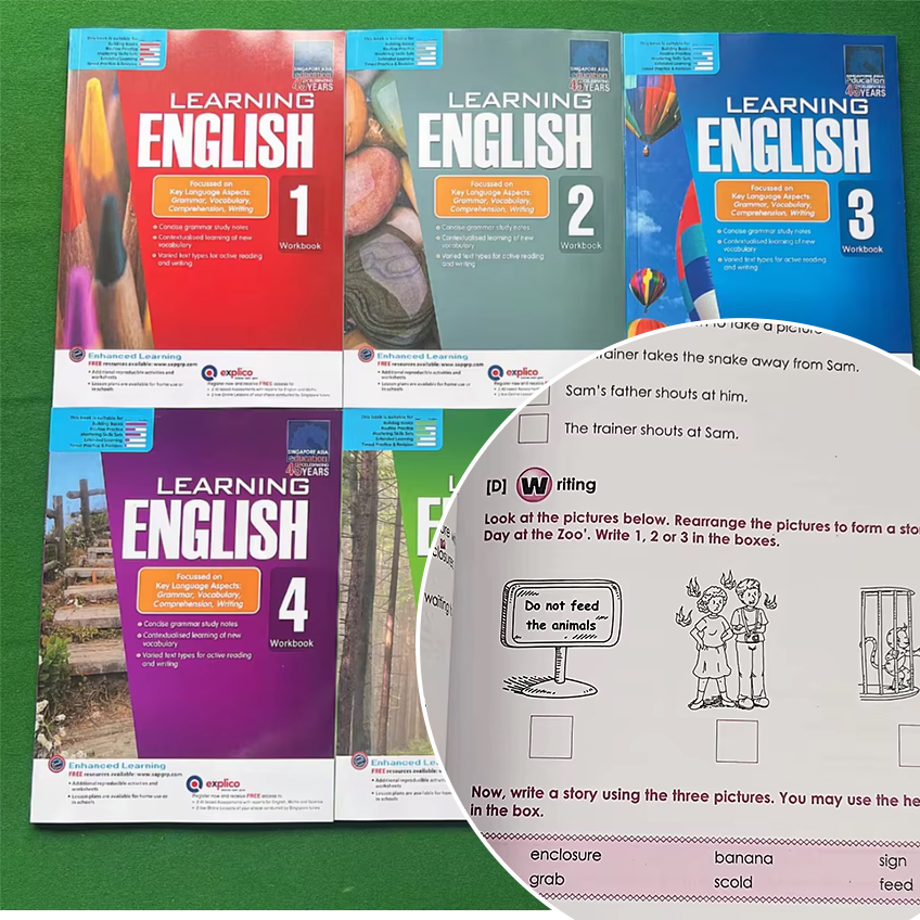 1 Book Sap Education 1- 6 Grad - Kids Education In Singapore ulasan dan harga