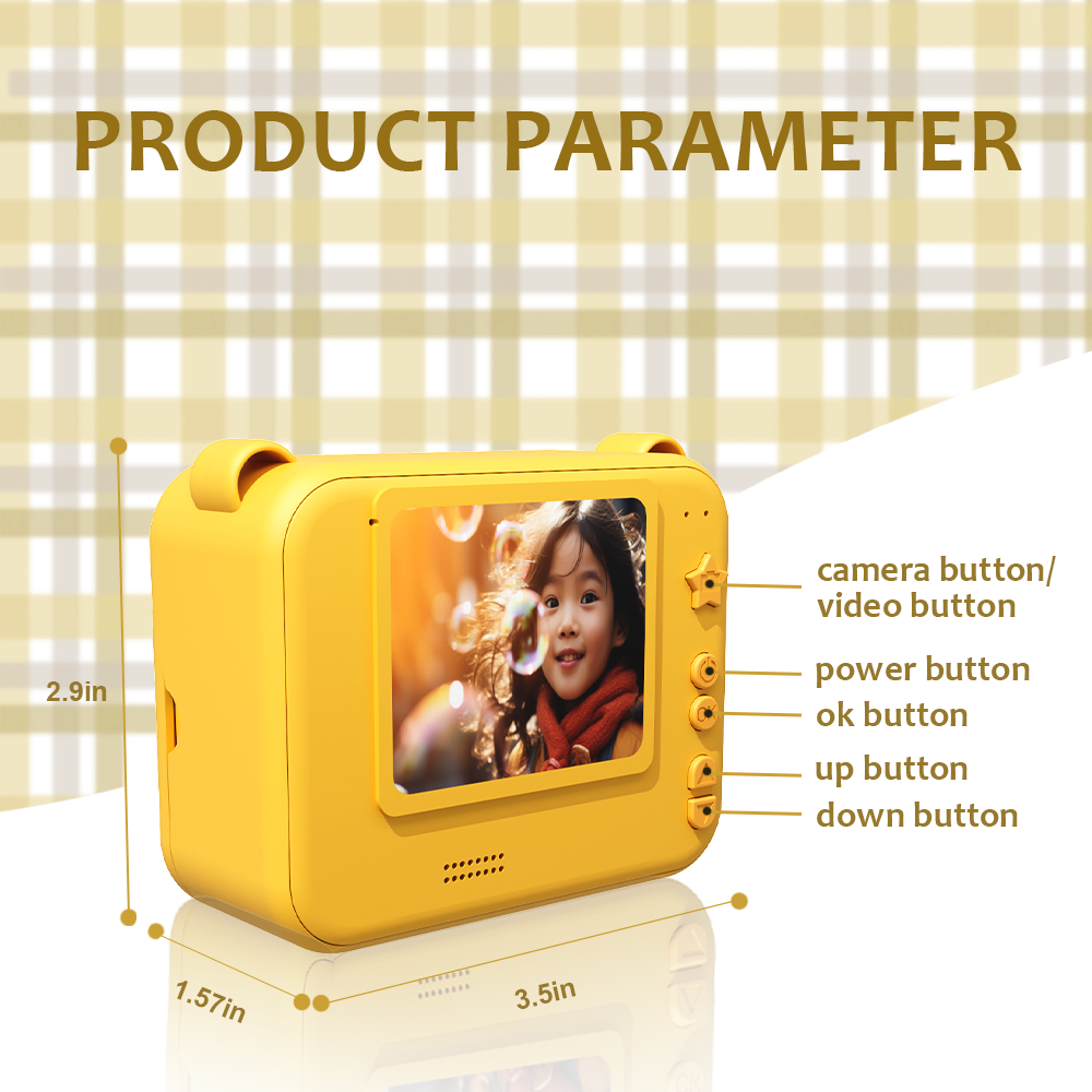 Kids Instant Print Camera 1080 - Kids Definition Of Education ulasan dan harga