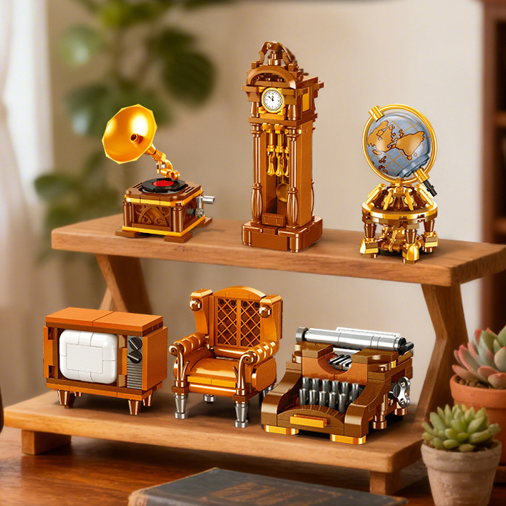 Classic Retro Idea Block Model - Educational Globe For Kids ulasan dan harga