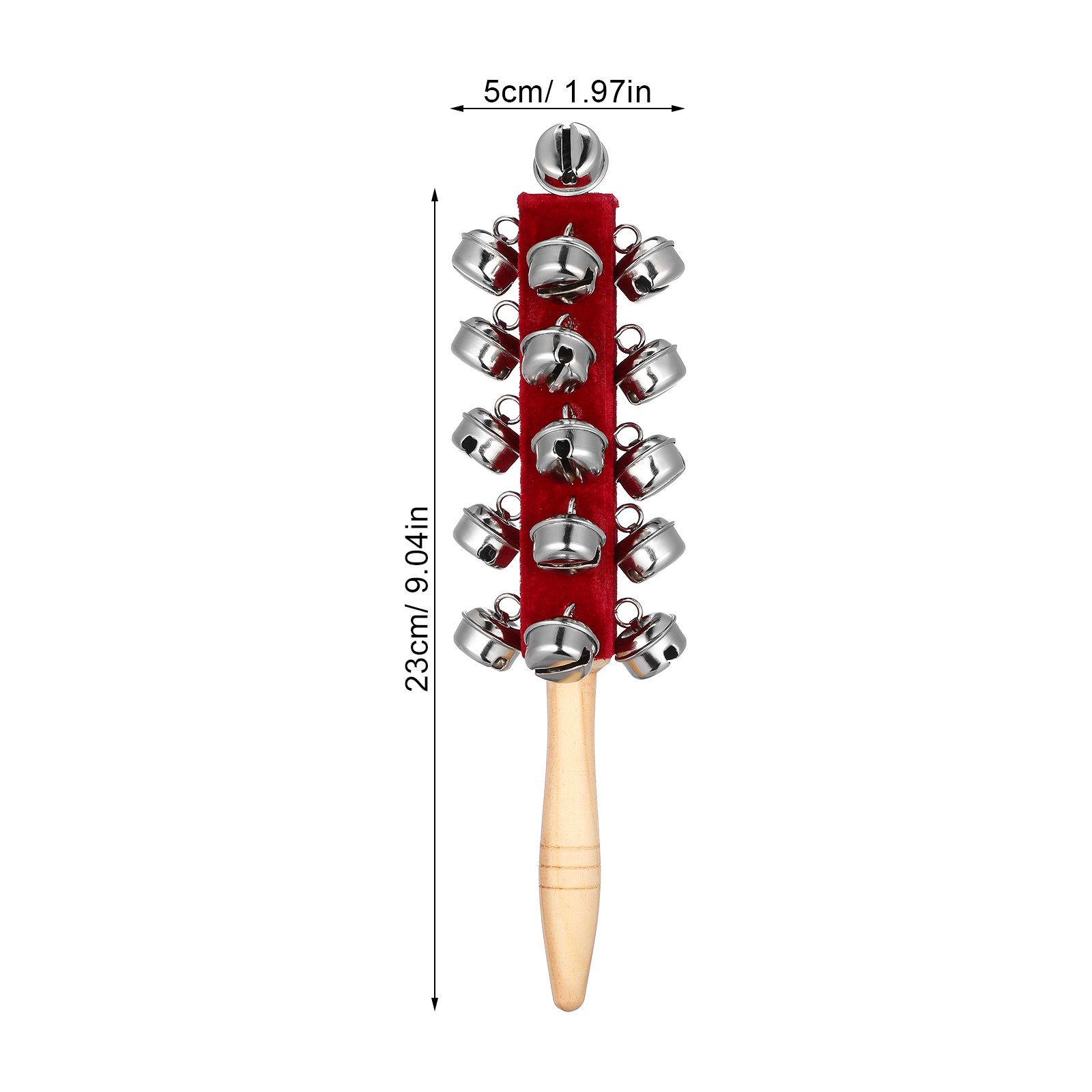 2Pcs Handhold Bell Early Music - Kids Education Bell ulasan dan harga