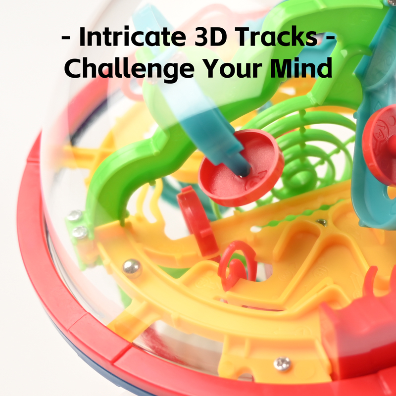 3D Magic Ball Labyrinth Brain  - Educational Globe For Kids ulasan dan harga