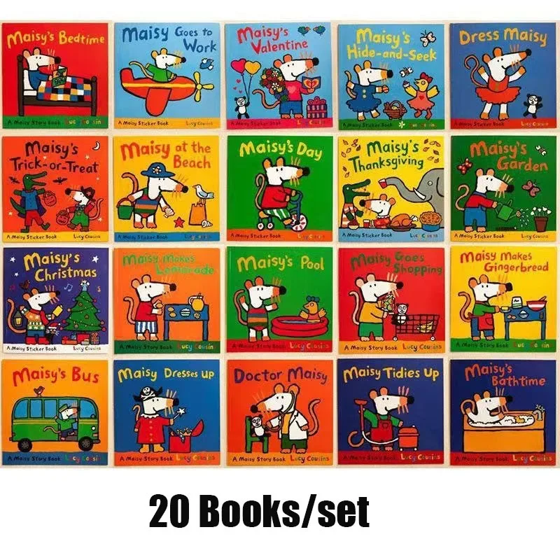 20 Books/Set Maisy Mouse Engli - Kids Early Education Books ulasan dan harga
