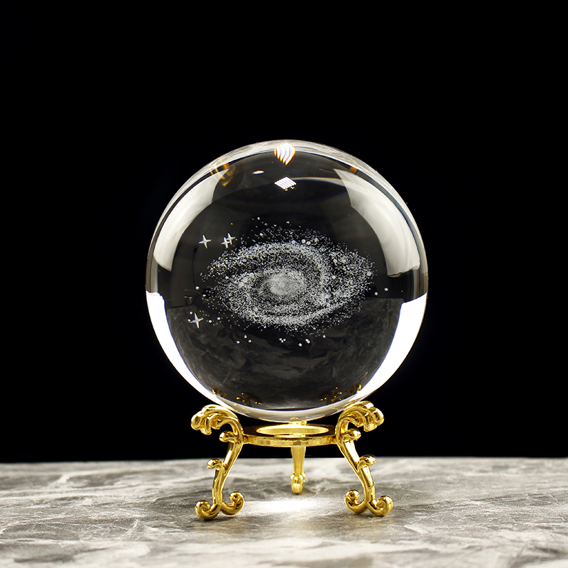 80mm Milky Way Galaxy Crystal  - Solar System Model ulasan dan harga