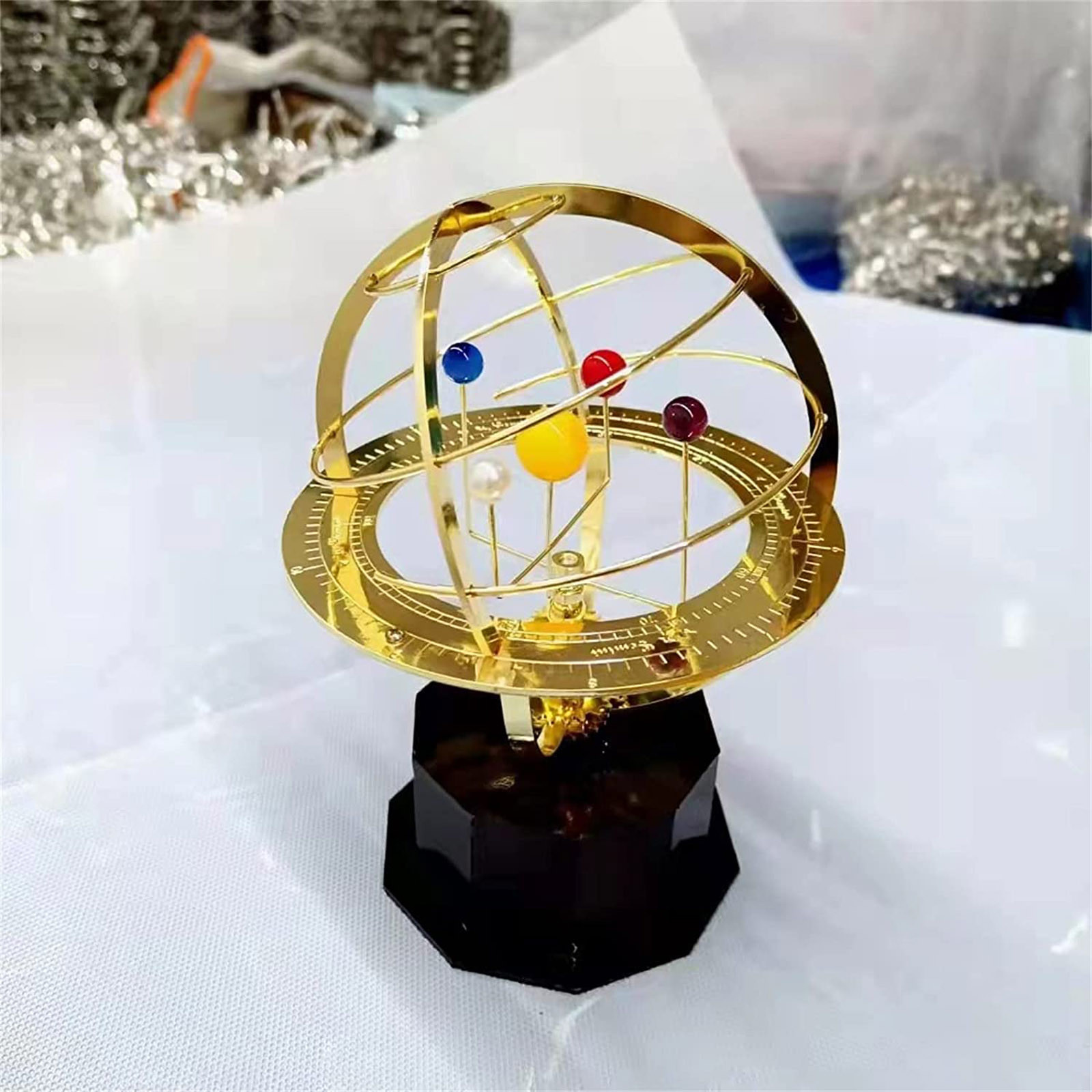 Rotating Solar System Metal Or - Solar System Model ulasan dan harga