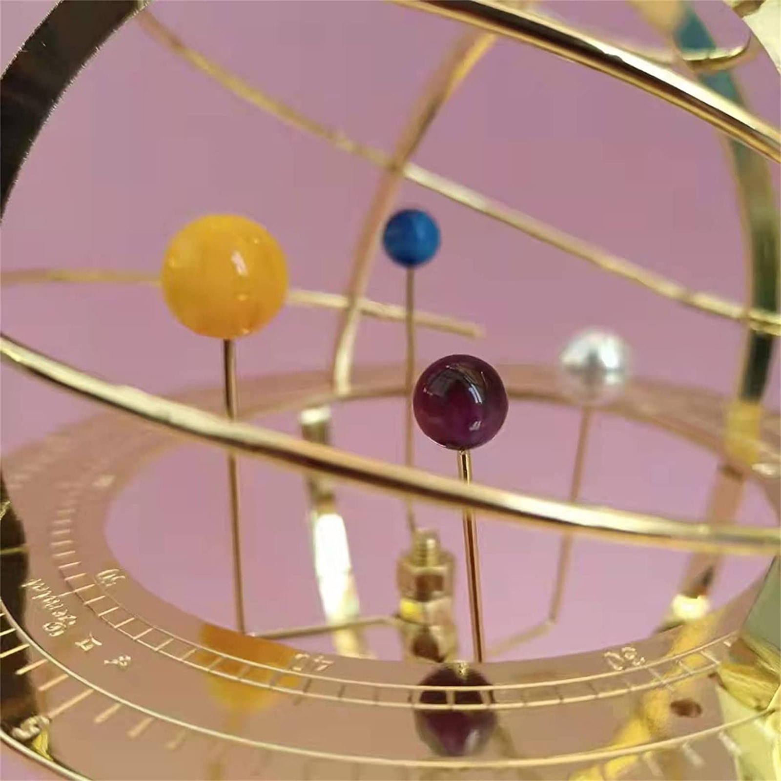 Rotating Solar System Metal Or - Solar System Model ulasan dan harga