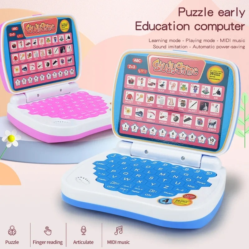 Mini Simulation Laptop Educati - Kids Education Laptop ulasan dan harga