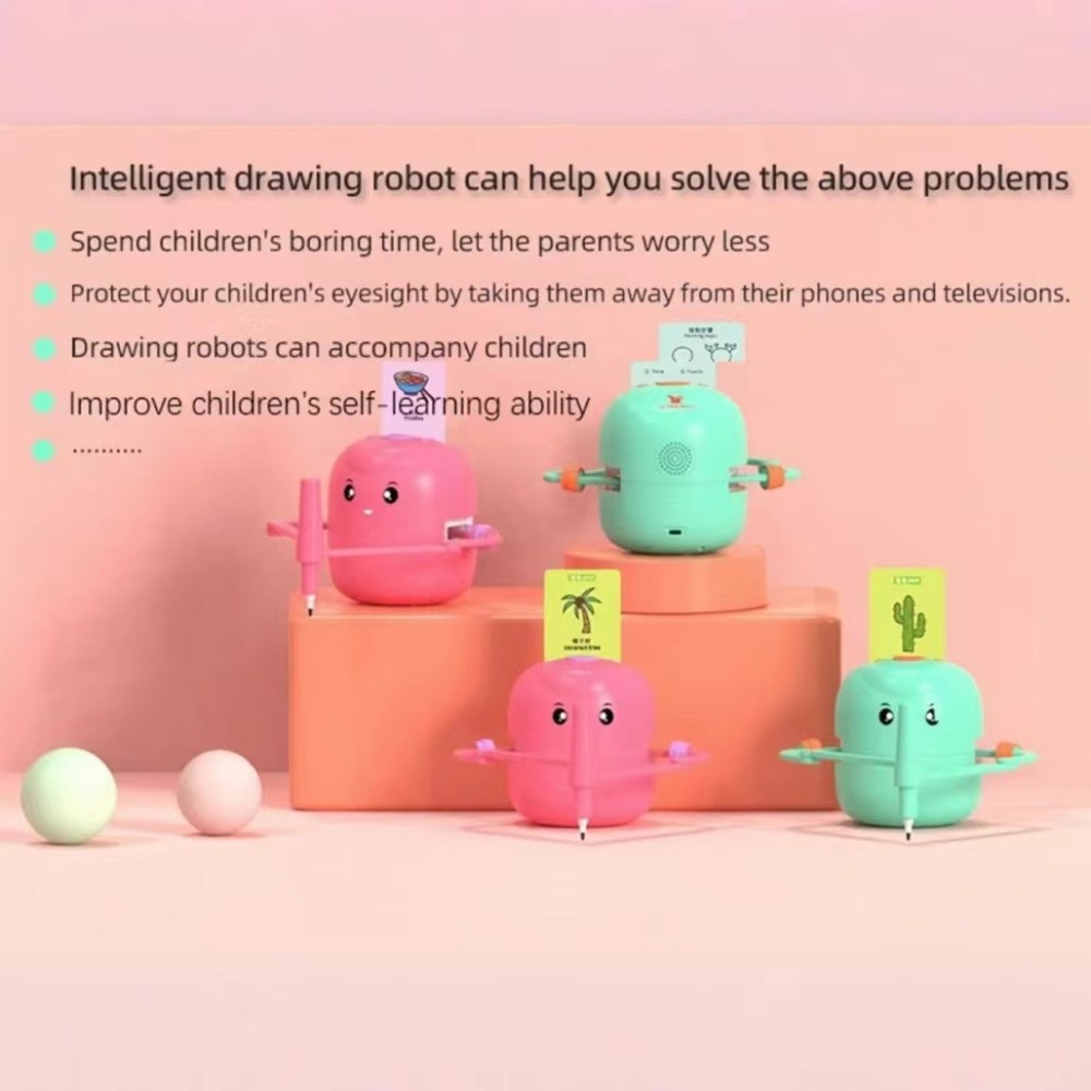 Drawing Robot for Kids Interac - Kids Education And You ulasan dan harga