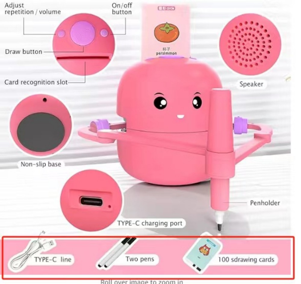 Drawing Robot for Kids Interac - Kids Education And You ulasan dan harga