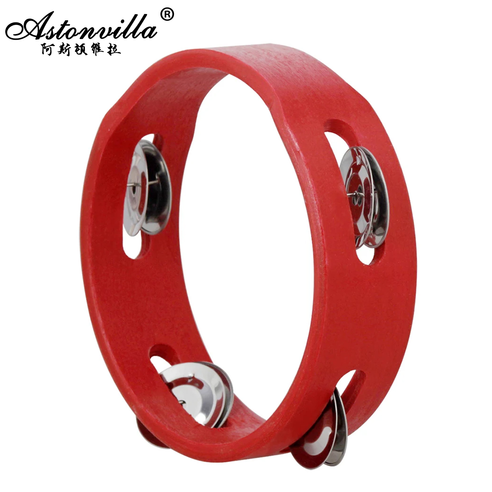 6 Inch Red Hand Ringing Bell P - Kids Education Bell ulasan dan harga