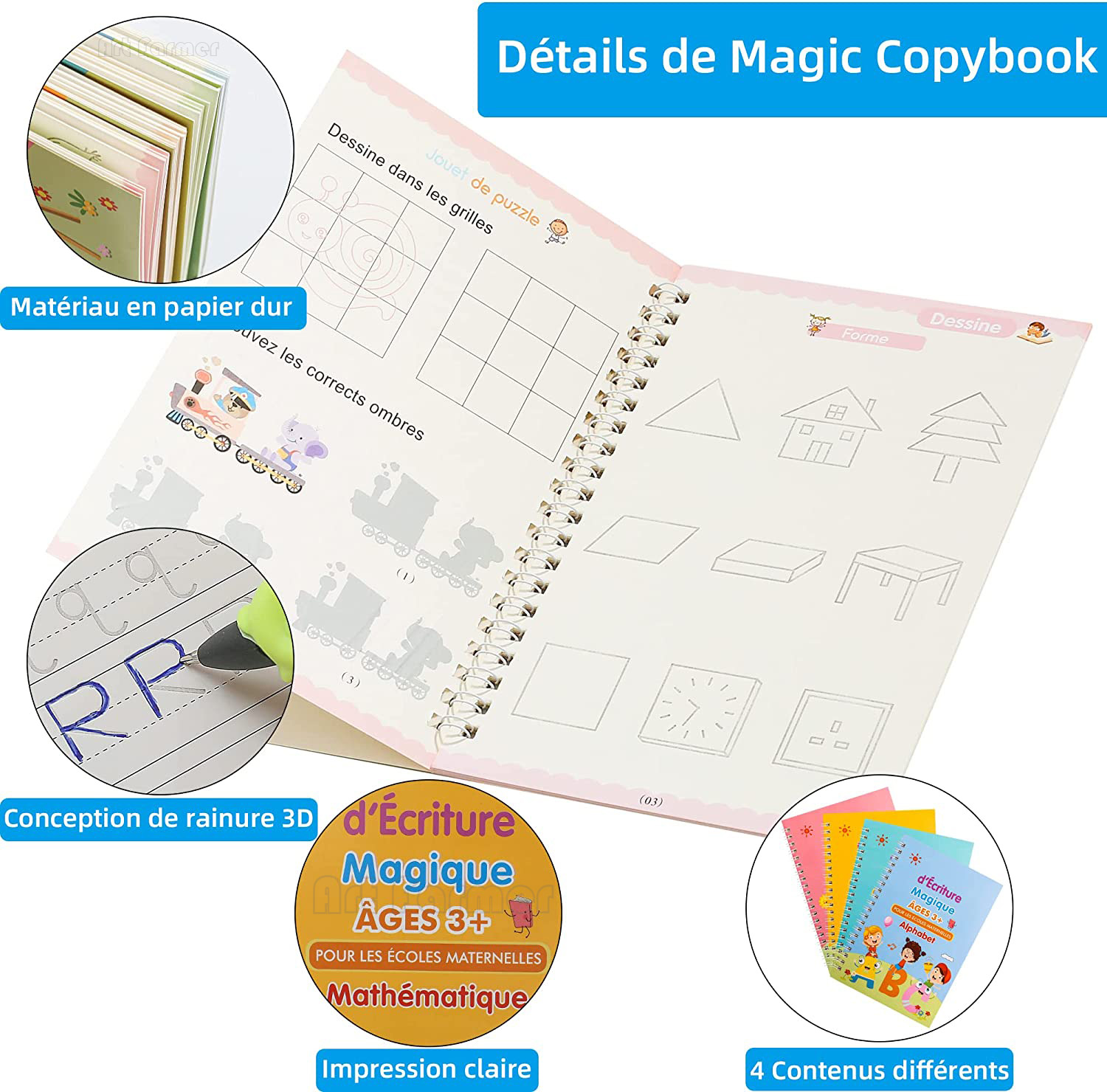 Magic French Copy Book Groove  - Kids Education Laptop ulasan dan harga