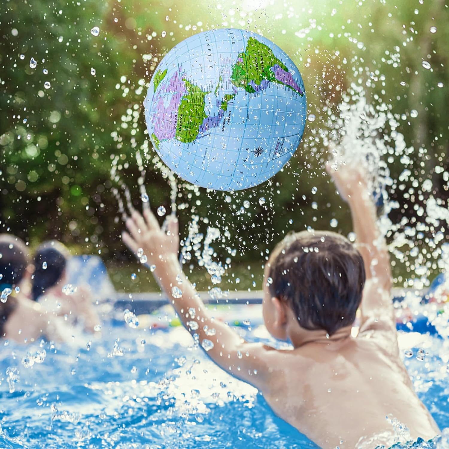 1/2/4 PCS Inflatable Globe Blo - Educational Globe For Kids ulasan dan harga