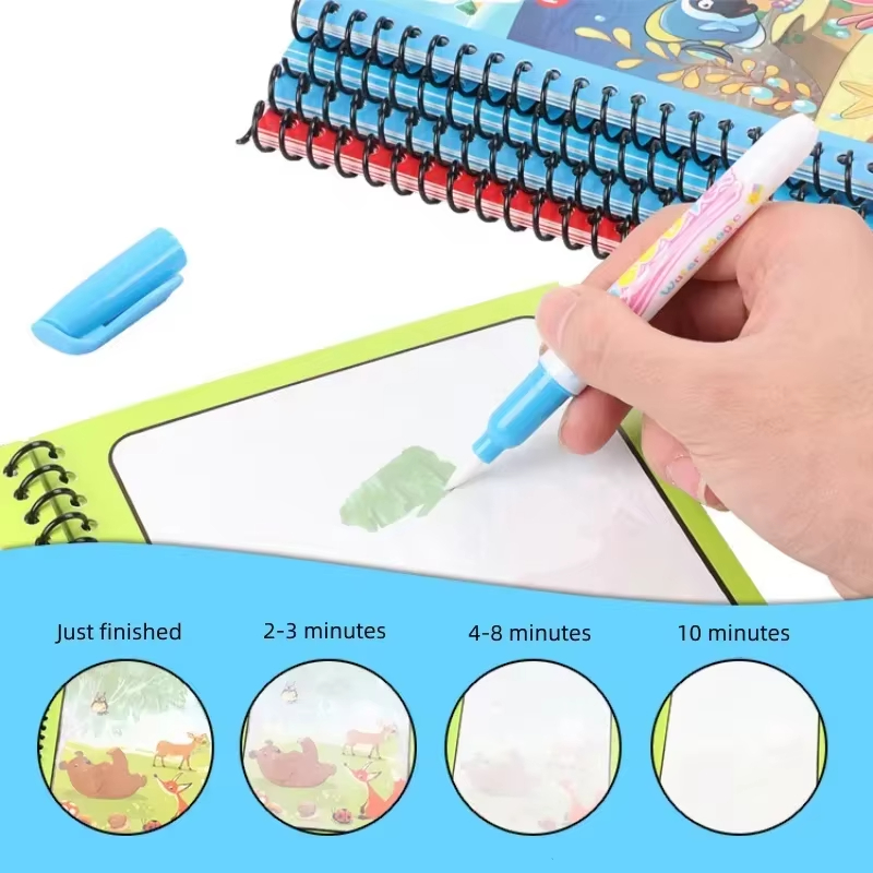 1PC Children's Watercolor Pain - Kids Education Laptop ulasan dan harga