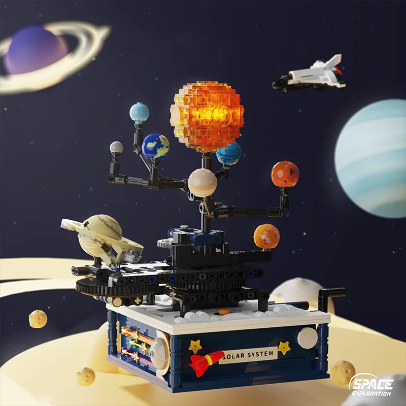 FUNXINEE  Technical Space Expl - Solar System Model ulasan dan harga