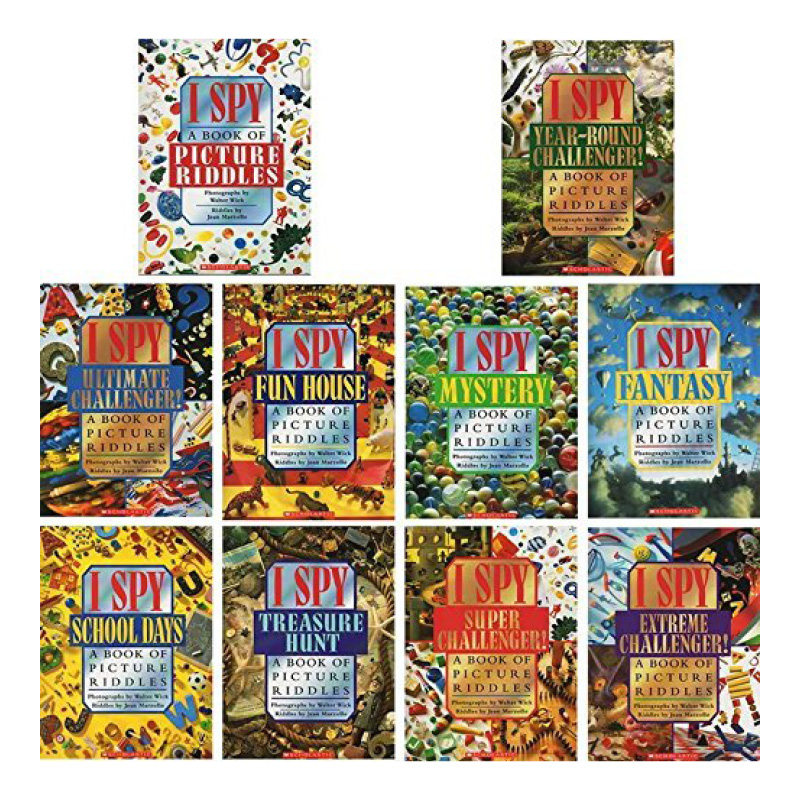 10 Books Set I Spy Ultimate Co - Kids Early Education Books ulasan dan harga
