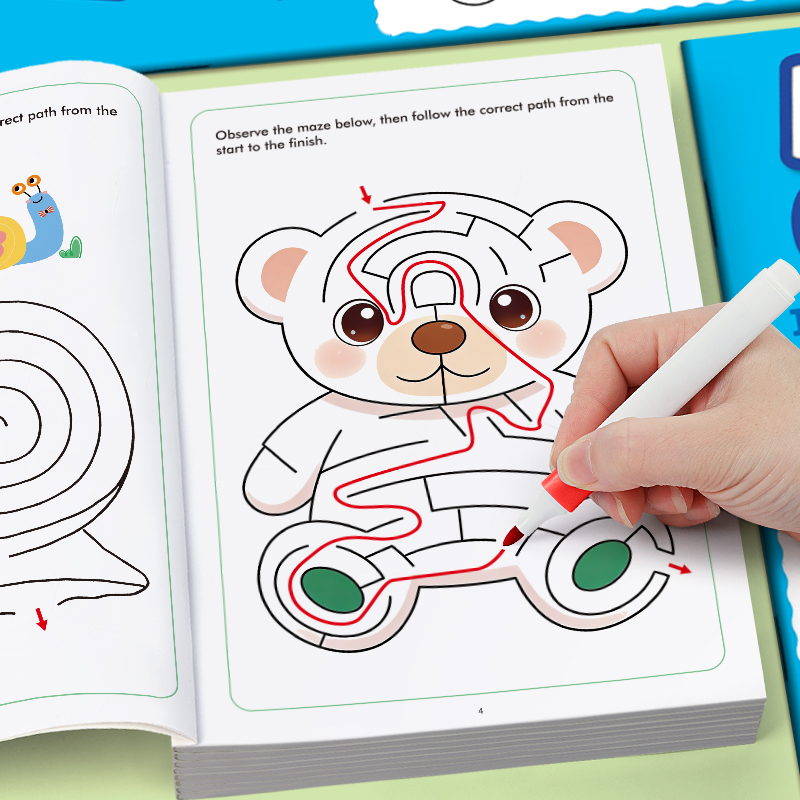 Maze Fun Drawing Book for Kids - Kids Definition Of Education ulasan dan harga