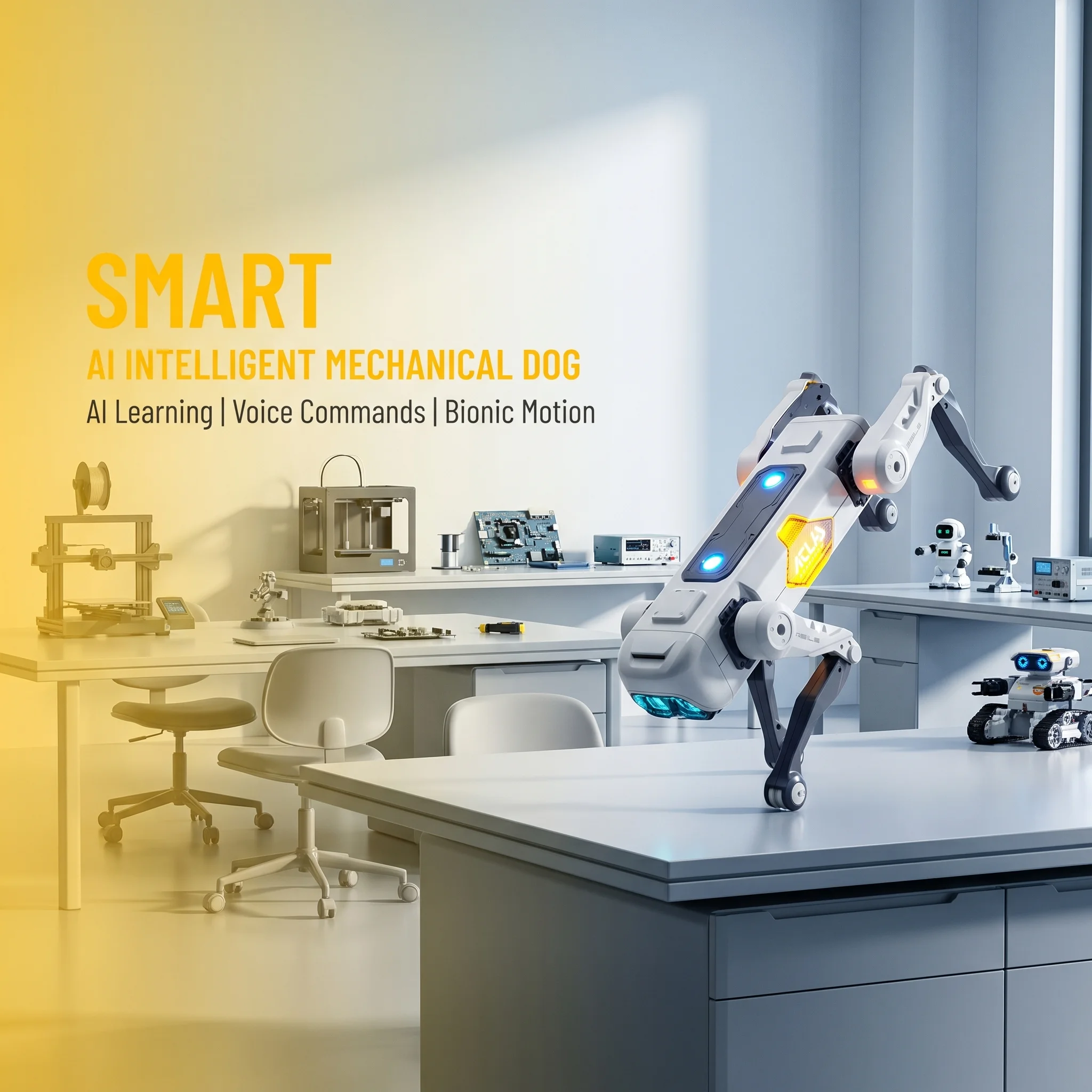 AI Smart Robot Dog, Voice & AP - Kids Education And You ulasan dan harga
