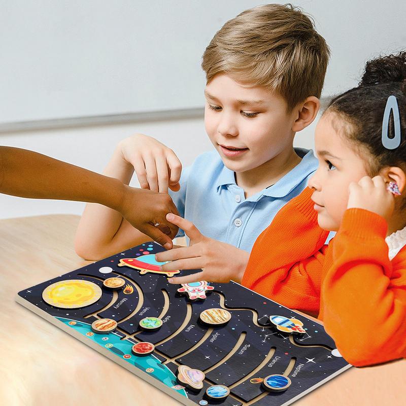 Solar System Model Board Woode - Solar System Model ulasan dan harga