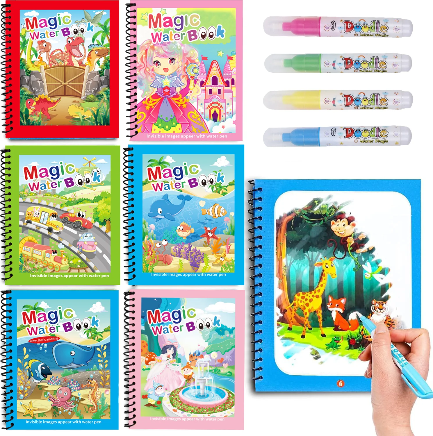 Magic Water Drawing Book For C - Kids Education Laptop ulasan dan harga