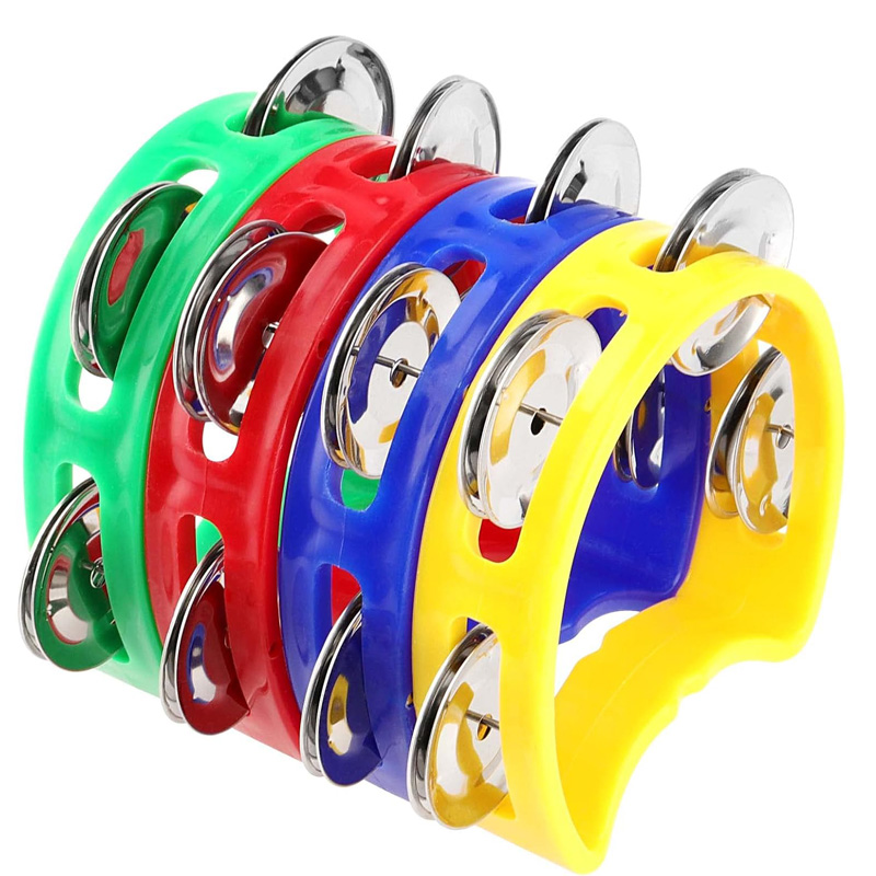 2PCS Plastic Hand Held Percuss - Kids Education Bell ulasan dan harga