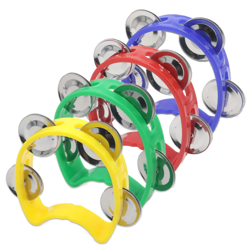 2PCS Plastic Hand Held Percuss - Kids Education Bell ulasan dan harga