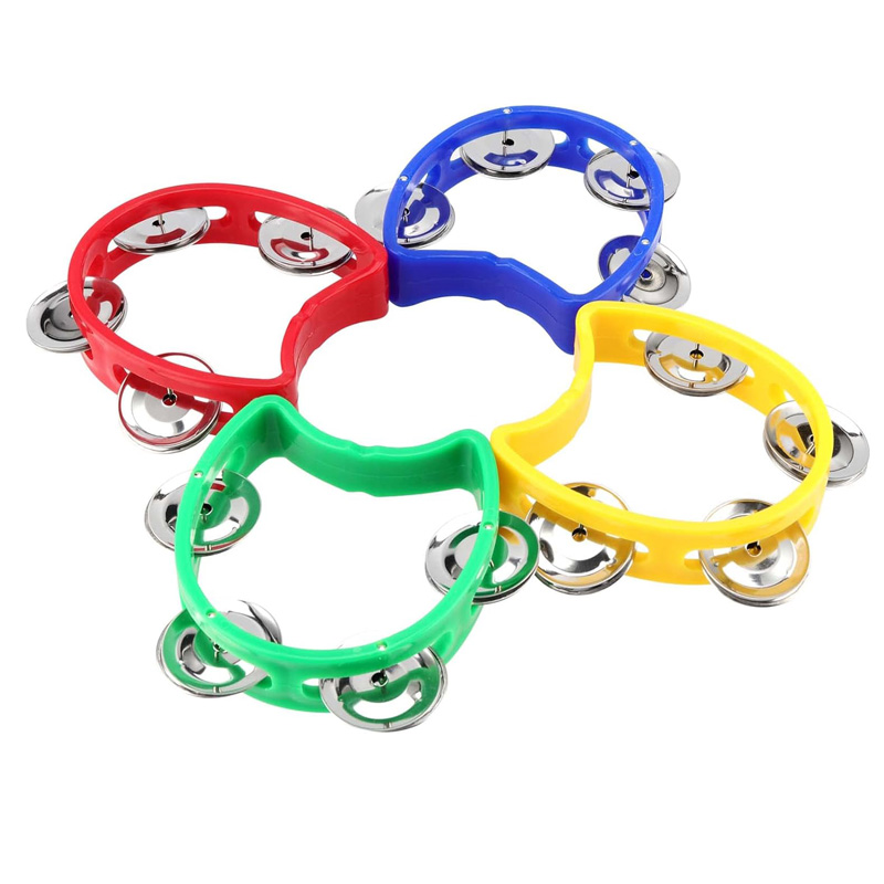 2PCS Plastic Hand Held Percuss - Kids Education Bell ulasan dan harga