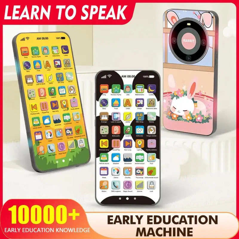 TEMIKIDS Kids Toy Smartphone E - Kids Education Content ulasan dan harga