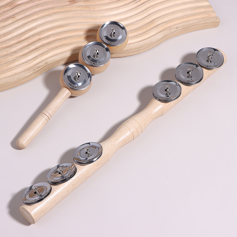 XM 1pOrff Wooden Hand 3/6 Bell - Kids Education Bell ulasan dan harga