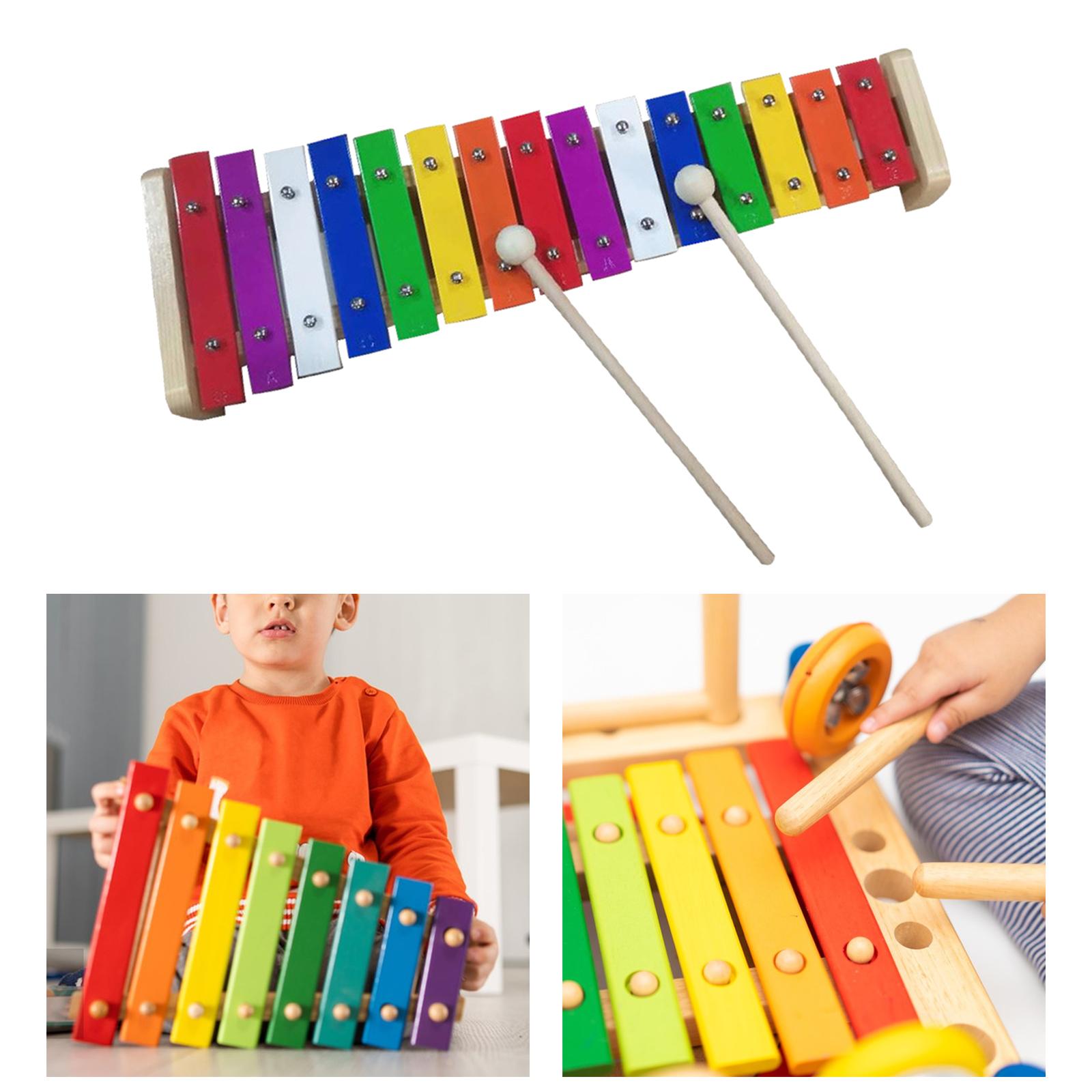 15 Scale Xylophone Bell Hand P - Kids Education Bell ulasan dan harga