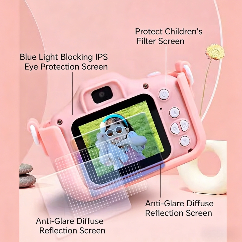 Rechargeable Kids Camera Toy W - Kids Early Education Photos ulasan dan harga