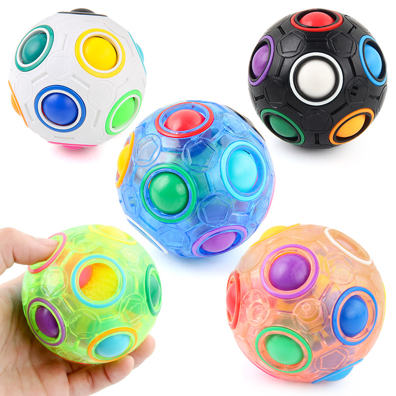 Magic Rainbow Puzzle Ball:3D S - Brain Teaser Cube ulasan dan harga
